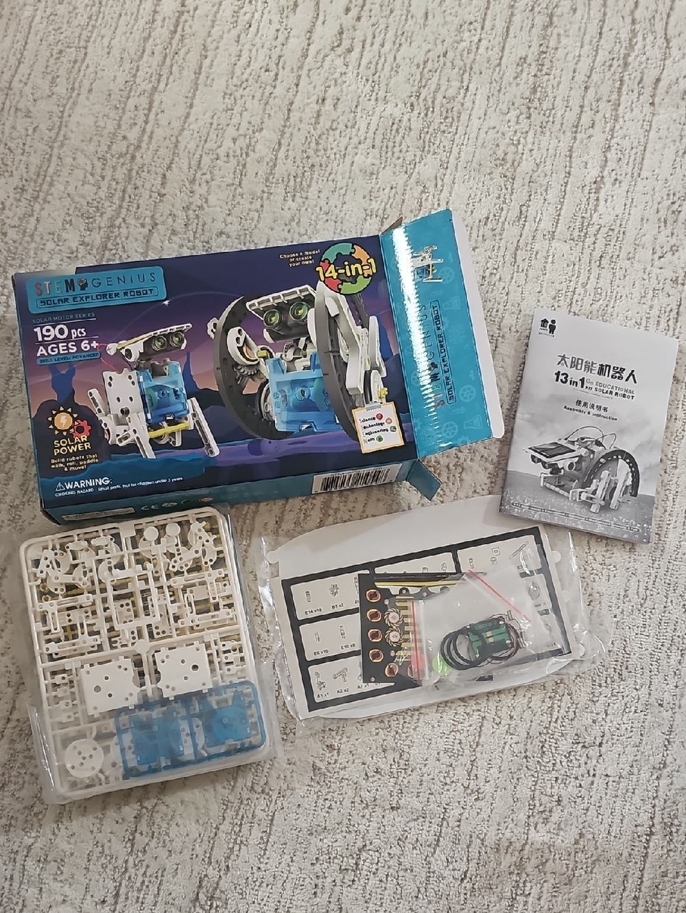 Stem Solar Explorer robot Kit Age 6+